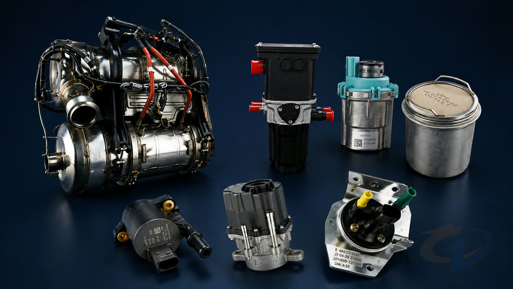Diesel aftertreatment system, SCR dosing pump, AdBlue injector and catalyst product range